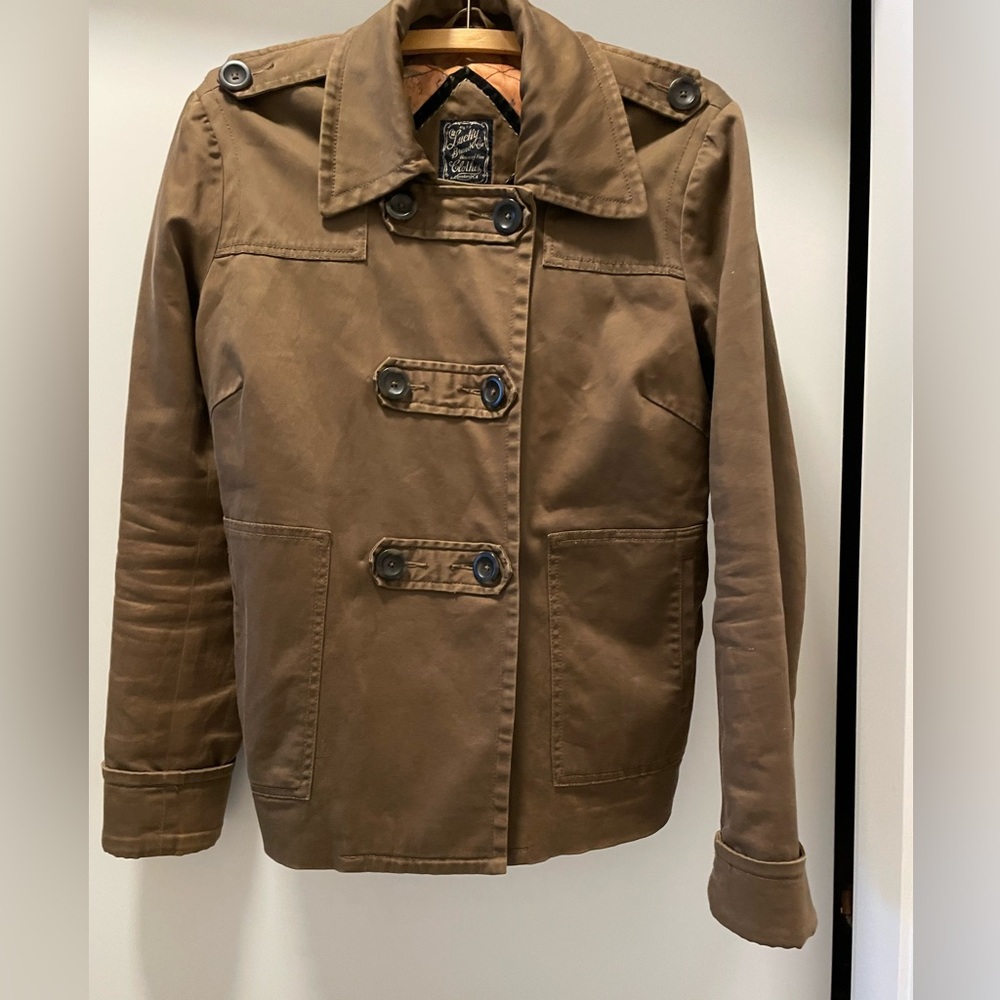 Rare Lucky Brand Brown Jacket